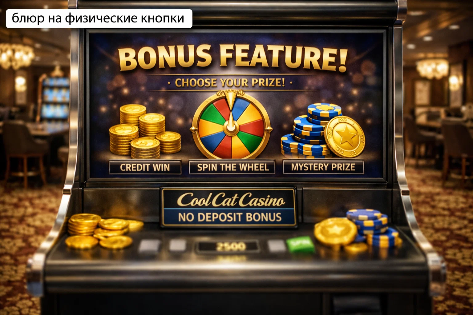 CoolCat Casino mobile interface for slots